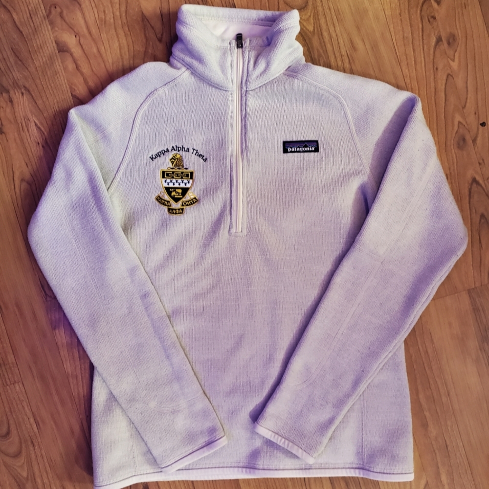 Patagonia Quarter Zip Kappa Alpha Theta Crest